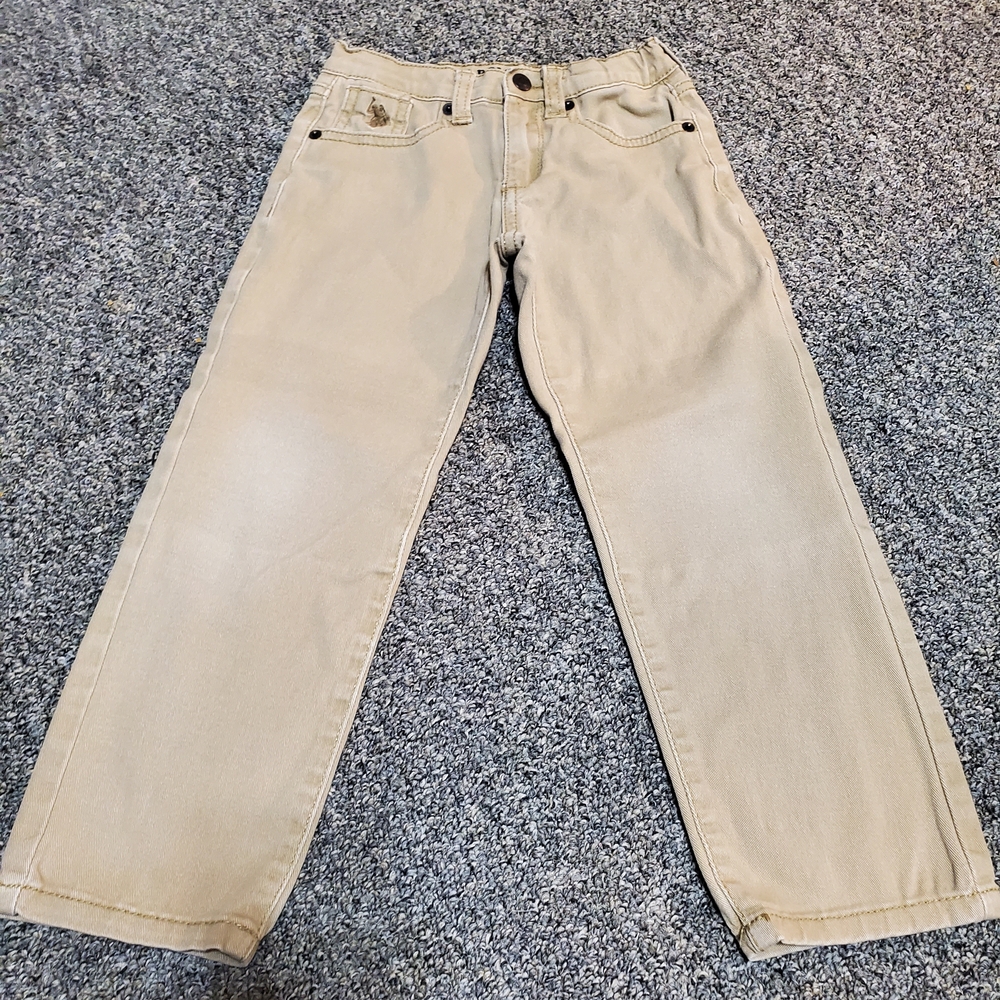 U.S. Polo Assn. Kids Beige Jeans